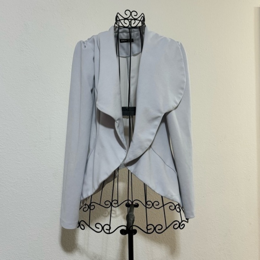 SHEIN White Professional Suit Jacket